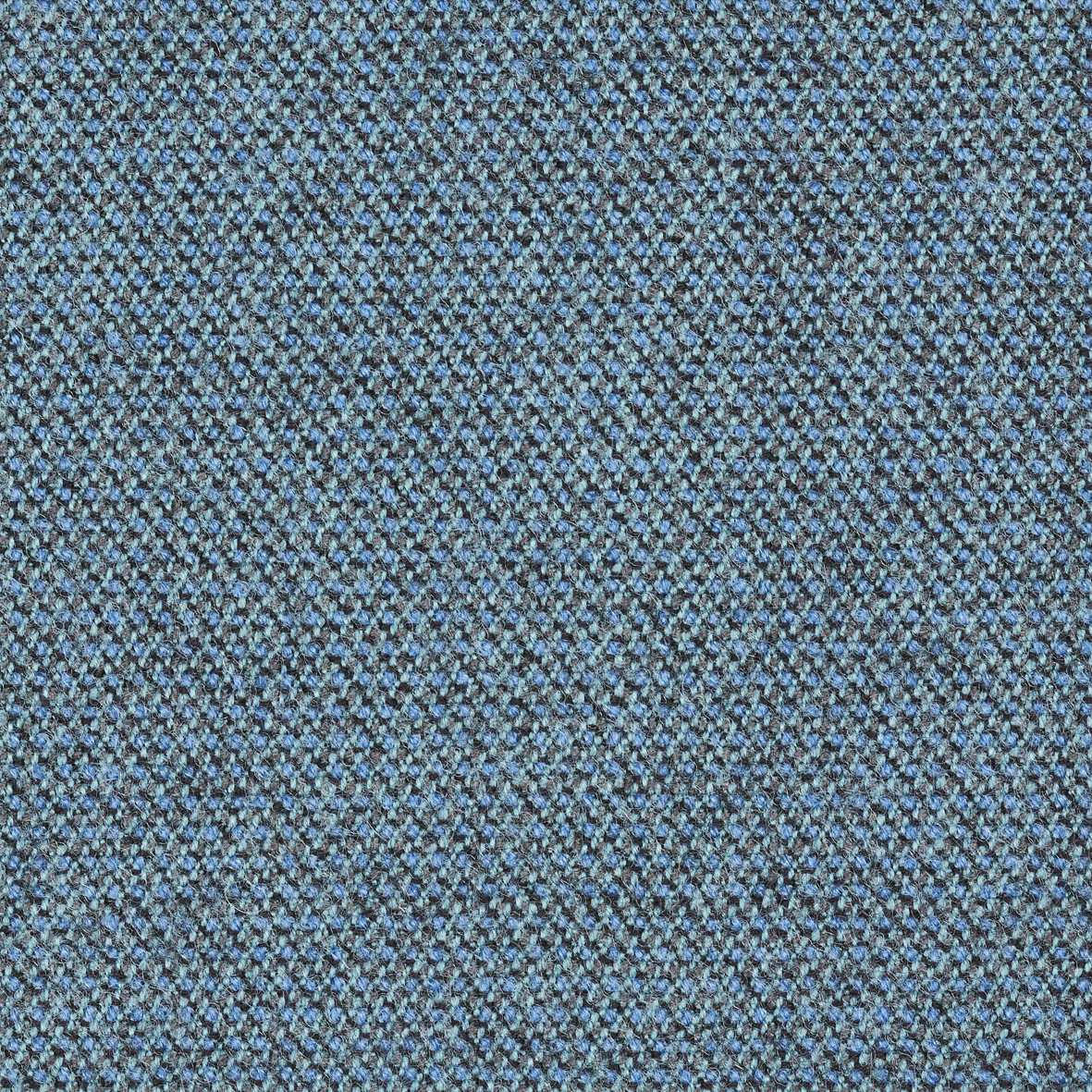 BÜROHOCKER Wollmischung mel. Weiß, Petrol  - Petrol/Weiß, Basics, Kunststoff/Textil (55/45,66/55cm) - Aeris