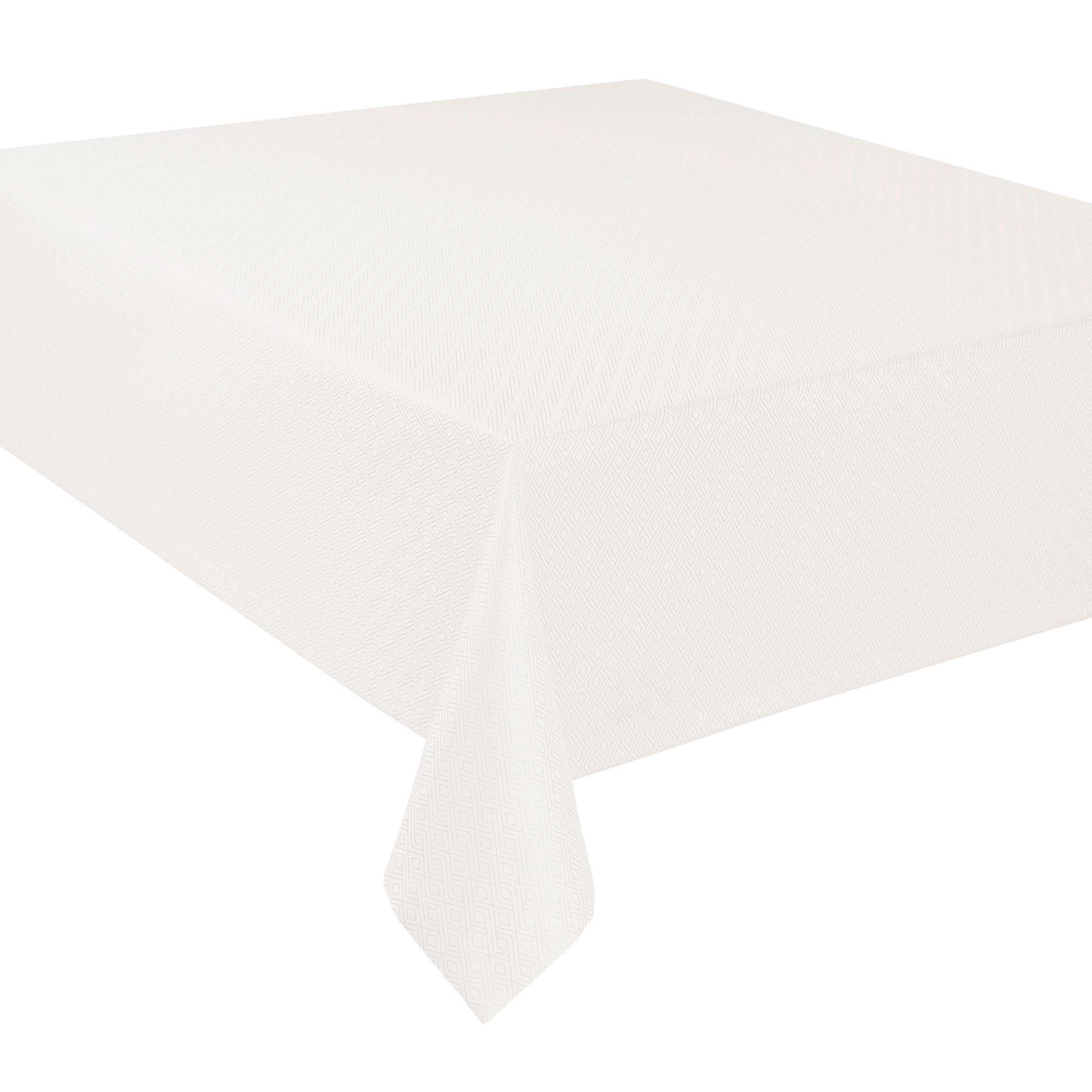 TISCHDECKE RIGA 130/170 cm  - Weiß, Basics, Textil (130/170cm) - Curt Bauer
