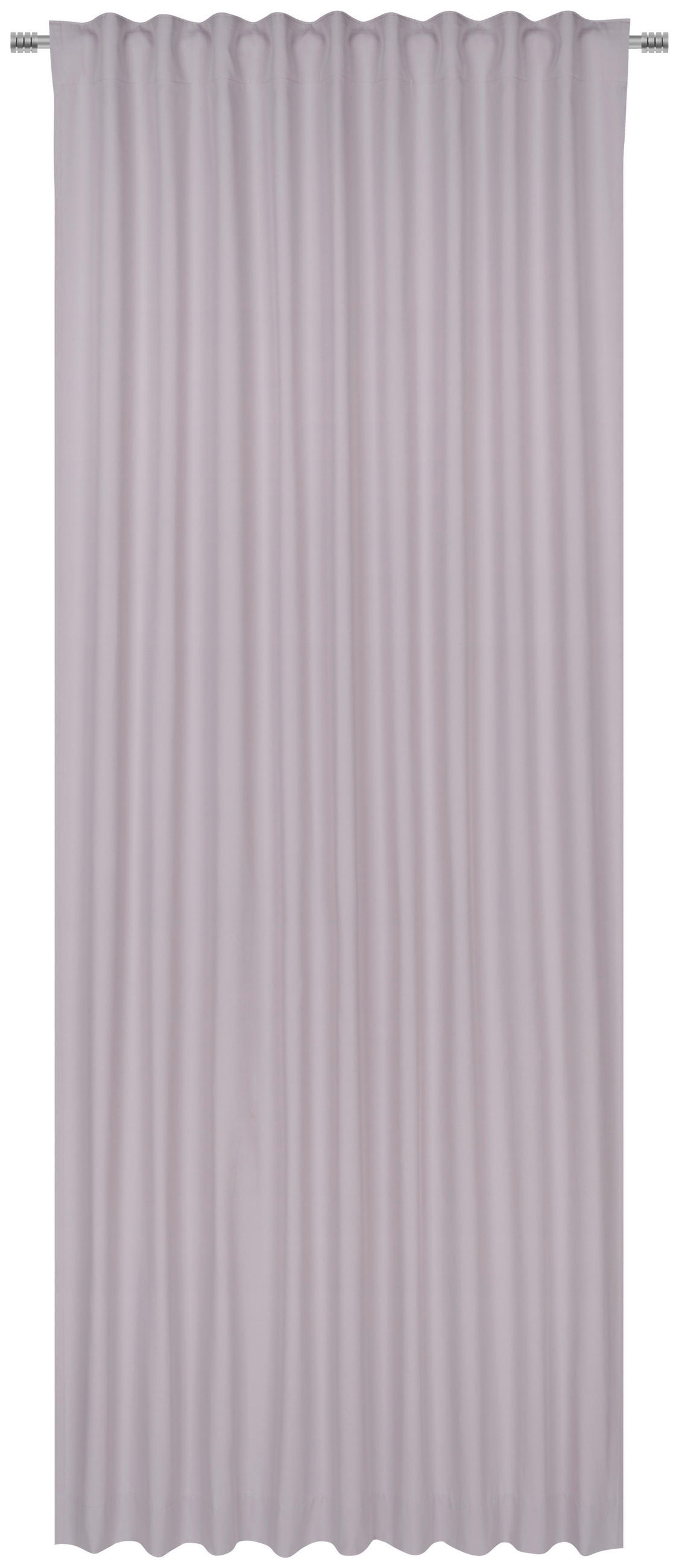 HOTOVÝ ZÁVES, nepriehľadné, 140/255 cm - lila, Basics, textil (140/255cm) - Bio:Vio