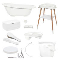 BABYBADESET SENSE 8-teilig  - Weiß, Basics, Kunststoff (79.5/40/46cm) - Bebe Jou