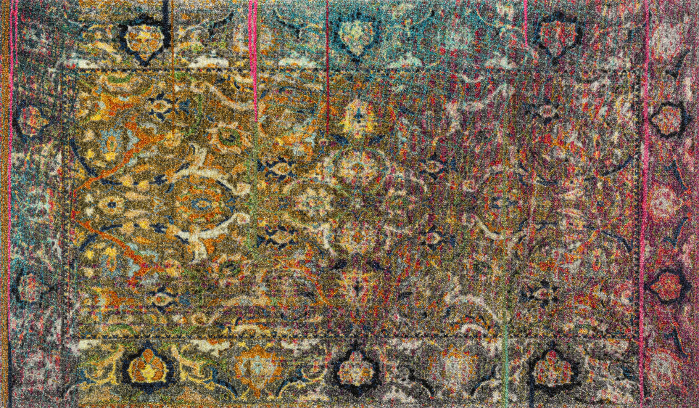 Traversă - multicolor, Design, plastic/textil (70/120cm) - wash+dry