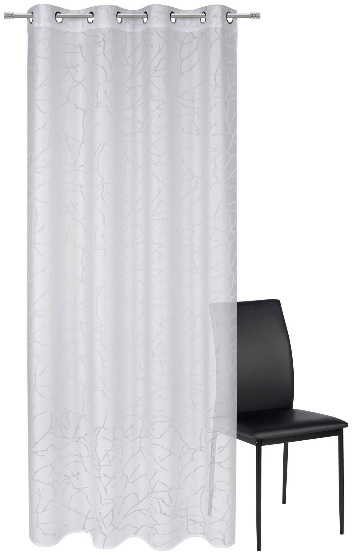 RINGLIS FÜGGÖNY részben áttetsző  - fehér, Konventionell, textil (140/245cm) - Esposa