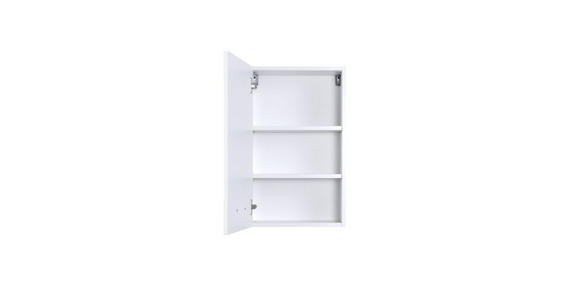 HÄNGESCHRANK 40/64/20 cm  - Chromfarben/Weiß, KONVENTIONELL, Holzwerkstoff/Metall (40/64/20cm) - Xora