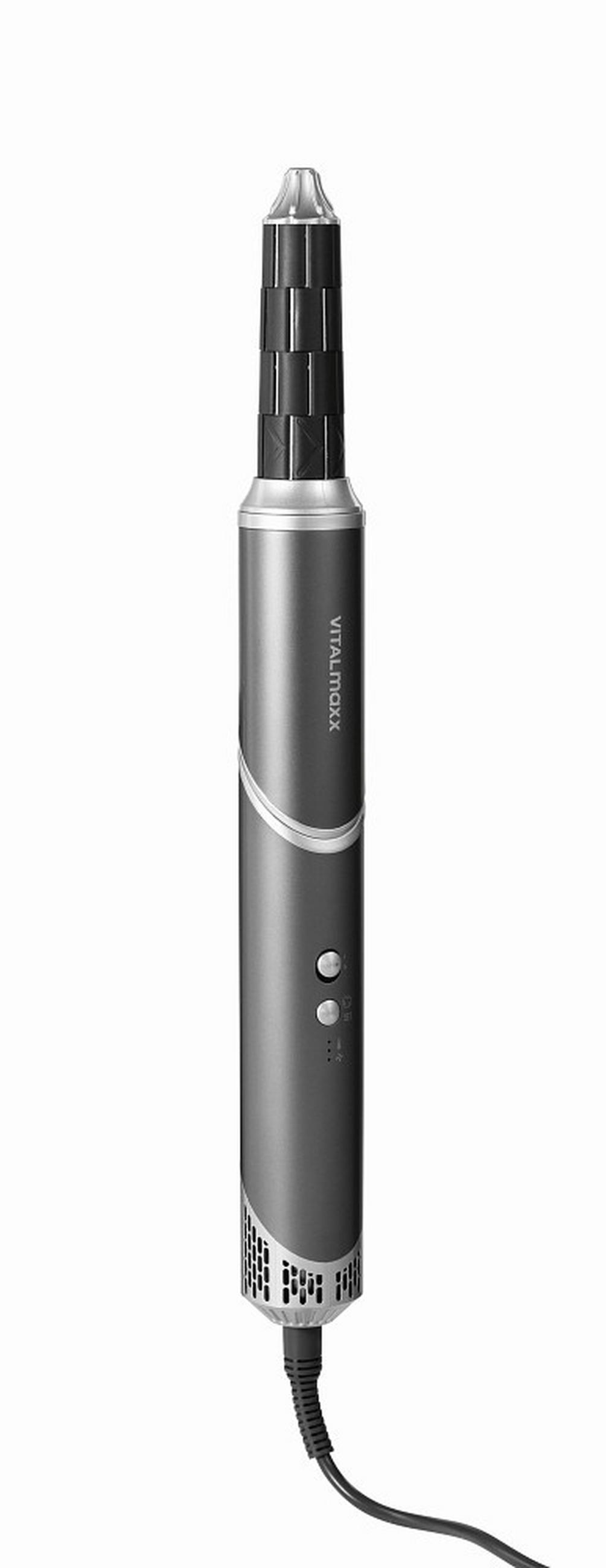 HAARSTYLER STYLE&SHINE  - Silberfarben/Grau, Basics, Kunststoff/Metall (29,40 cm/9,10 cm/27,60 cmcm)