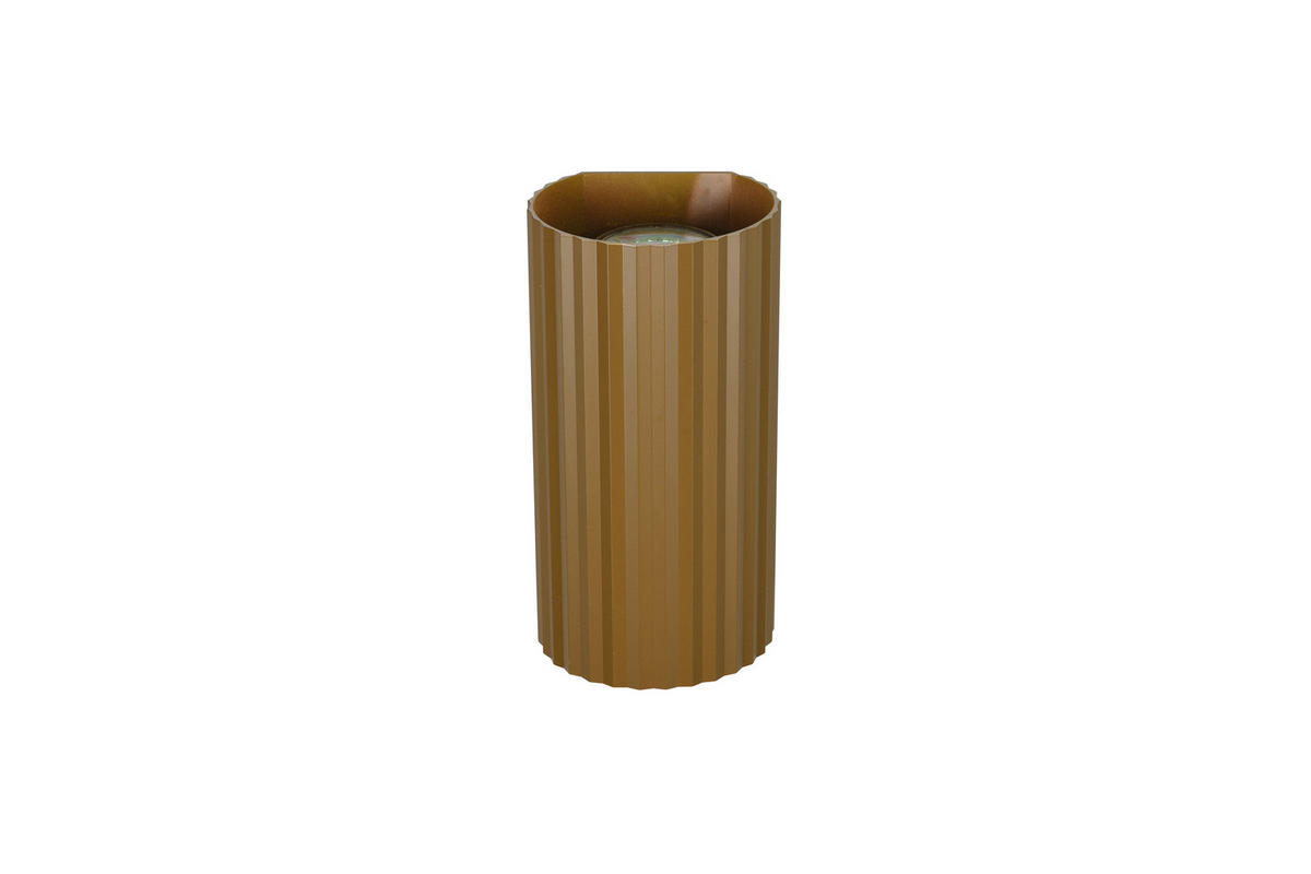VÄGGLAMPA SOKA   - gråbrun, Basics, metall (9,5/18/8,5cm)