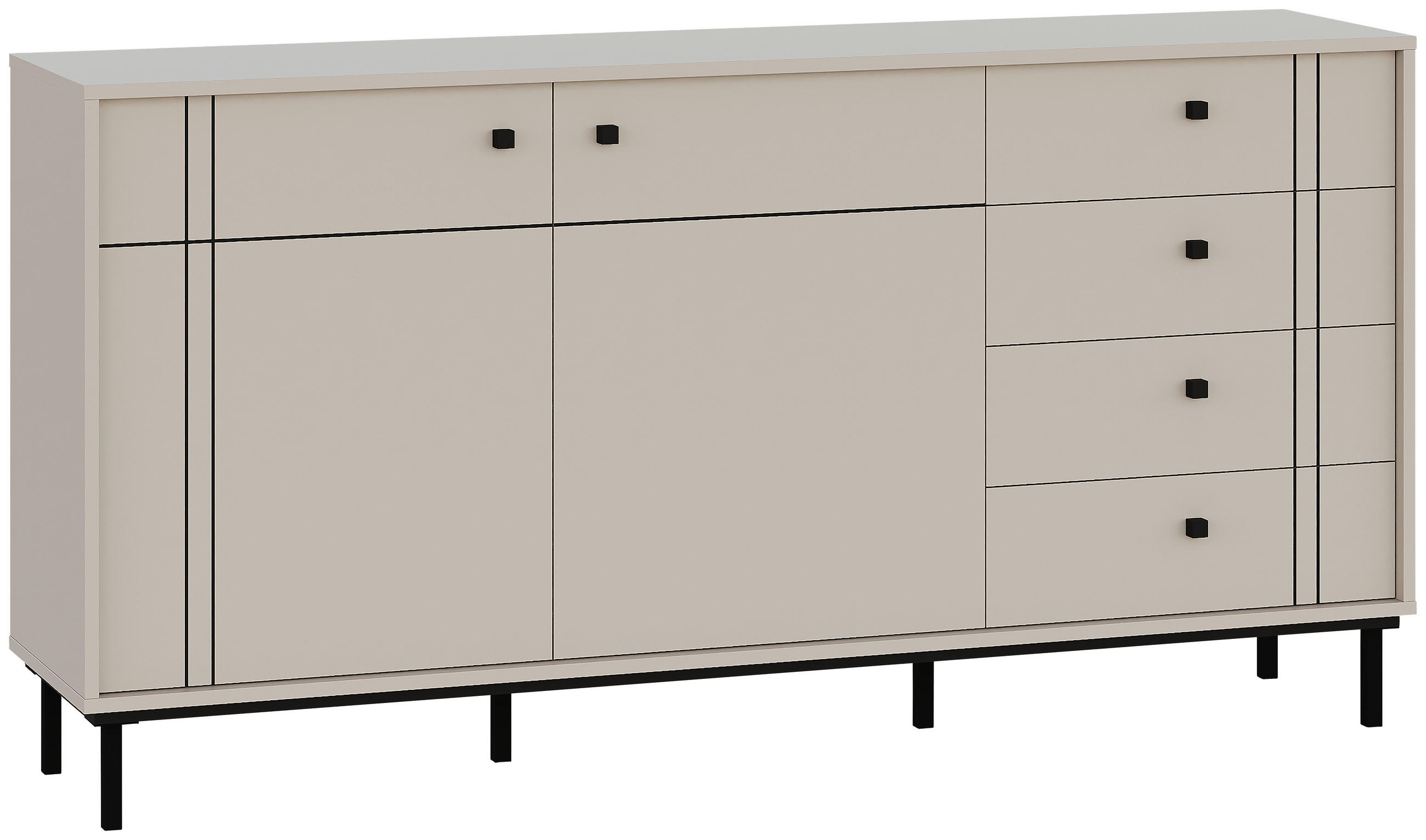 Carryhome Sideboard Kaschmir 160.2x81.8x37 cm