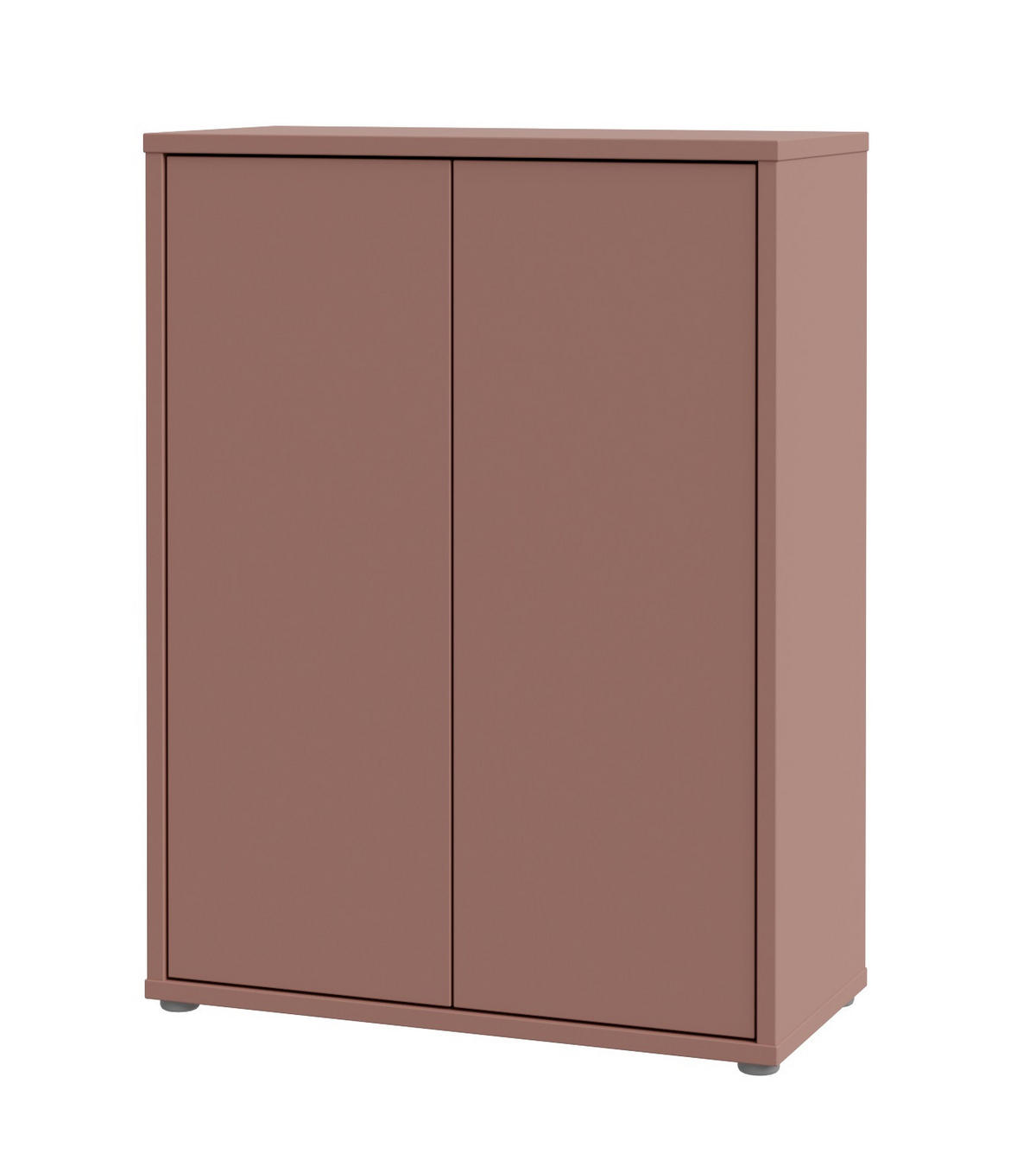 SCHUHSCHRANK Alice Springs  in 74,5/99,1/34,9 cm  - Terracotta/Grau, MODERN, Holzwerkstoff/Kunststoff (74,5/99,1/34,9cm) - Xora
