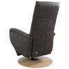 DREHSTUHL Mikrofaser Anthrazit  - Eiche Bianco/Anthrazit, KONVENTIONELL, Holz/Textil (75/112/82cm) - Sit & More