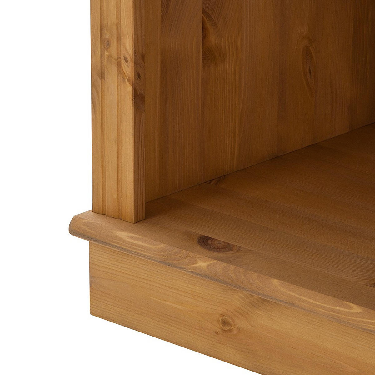 BÜCHERWAND Kiefer massiv Kieferfarben  - Kieferfarben, Design, Holz (223/222/34cm) - Livetastic