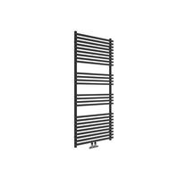 HANDTUCHTROCKNER Schwarz  - Schwarz, Basics, Metall (60/140cm) - Sanotechnik