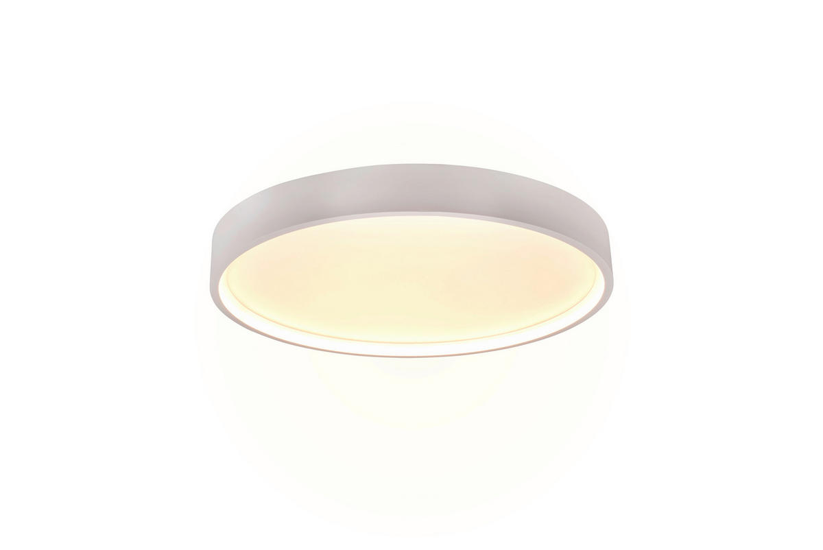 LED-DECKENLEUCHTE  45/5,5 cm    - Weiss, Design, Metall (45/5,5cm) - Trio Leuchten