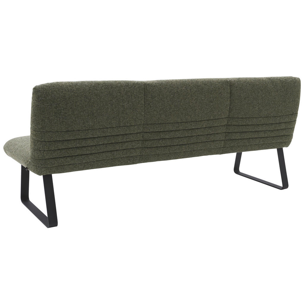 Thumbnail - Dieter Knoll Sitzbank, Dunkelgrün, Metall, Textil, 3-Sitzer, 221x90x70 cm, Emas, Dgm, Stoffauswahl, mit Rückenlehne, in ...