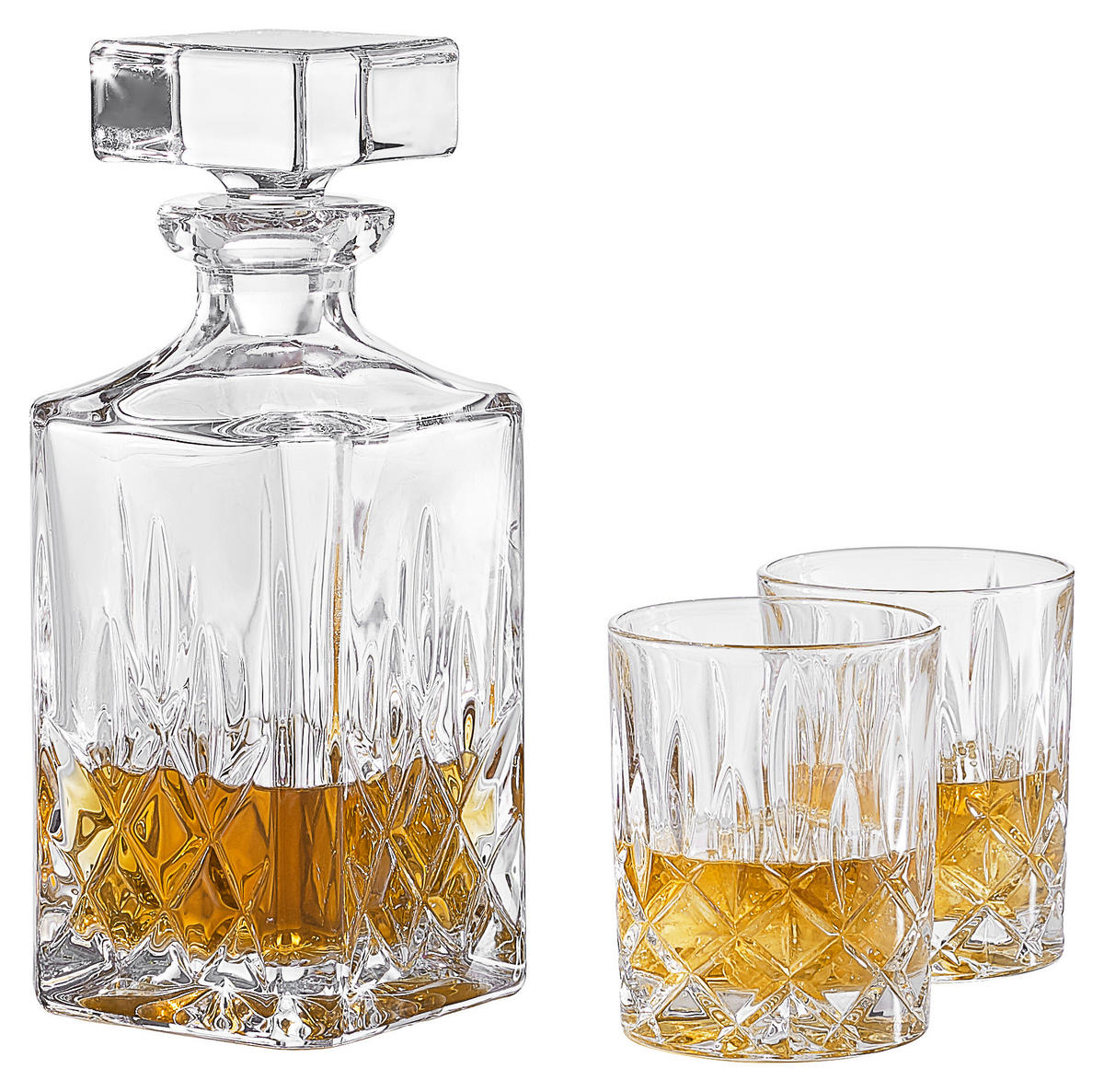 WHISKY-GLÄSERSET 750 ml 3-teilig  - Klar, Lifestyle, Glas - Nachtmann