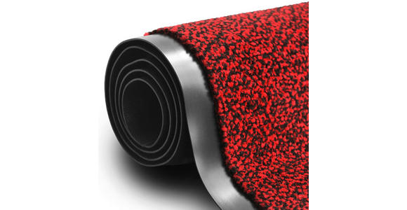 SCHMUTZFANGMATTE - Rot, KONVENTIONELL, Kunststoff (120/180cm) - Esposa