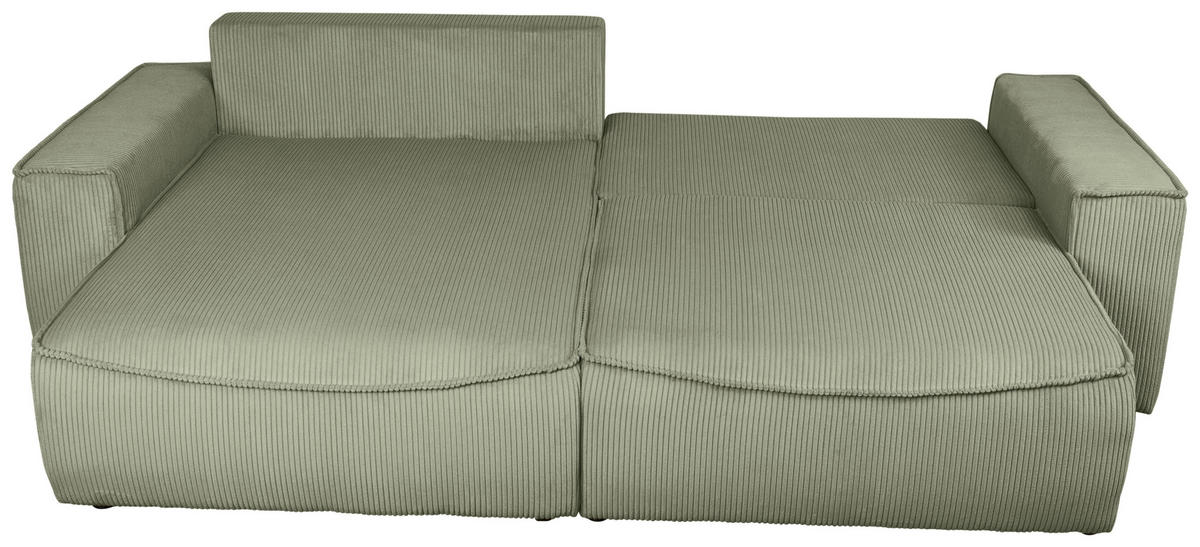Freisteller von Carryhome ECKSOFA Olivgrün Cord.