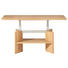 COUCHTISCH Wildeiche massiv rechteckig Eichefarben - Eichefarben, Design, Holz (120/70/49,5-68,5cm) - Escando Natürlich Wo COUCHTISCH Wildeiche massiv rechteckig Eichefarben - Eichefarben, Design, Holz (120/70/49,5-68,5cm) - Escando Natürlich Wo