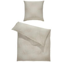 BETTWÄSCHE Atelier Makosatin 135/200 cm  - Taupe, Design, Textil (135/200cm) - Estella