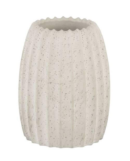 ZAHNPUTZBECHER Naturmaterialien  - Hellgrau, Basics, Naturmaterialien (7/10/7cm) - Wenko