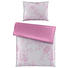 BETTWÄSCHE 140/200 cm - Rosa/Weiß, KONVENTIONELL, Textil (140/200cm) - Novel BETTWÄSCHE 140/200 cm - Rosa/Weiß, KONVENTIONELL, Textil (140/200cm) - Novel