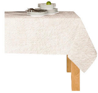 ASZTALTERÍTŐ  160 cm  - fehér, Basics, textil (160cm) - MISTRAL