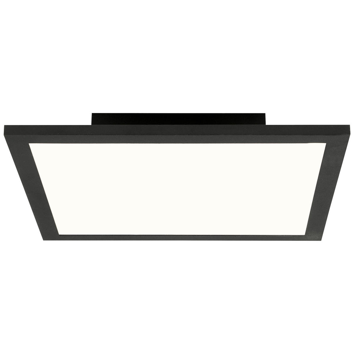 LED-PANEEL 29,5/5/29,5 cm   - Schwarz, Design, Kunststoff/Metall (29,5/5/29,5cm) - Brilliant