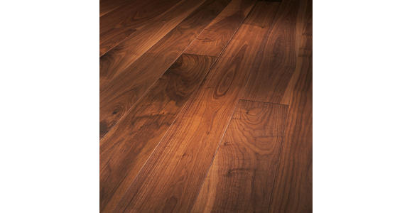 Landhausdiele Walnuss per m² - Walnussfarben, LIFESTYLE, Holz (201/16/1,3cm) - Ambiente