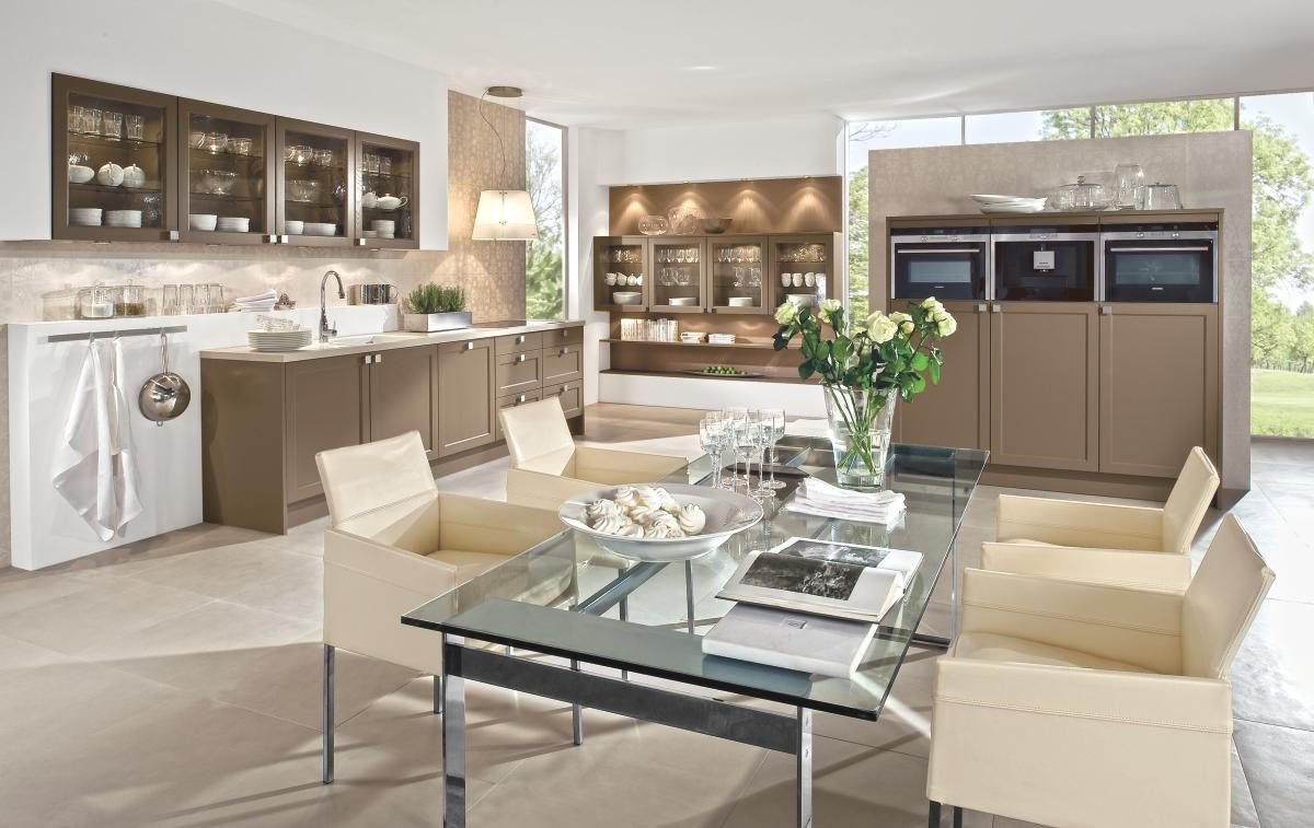 KUHINJA PO MERI - rdeča, Trendi, les - Moderano