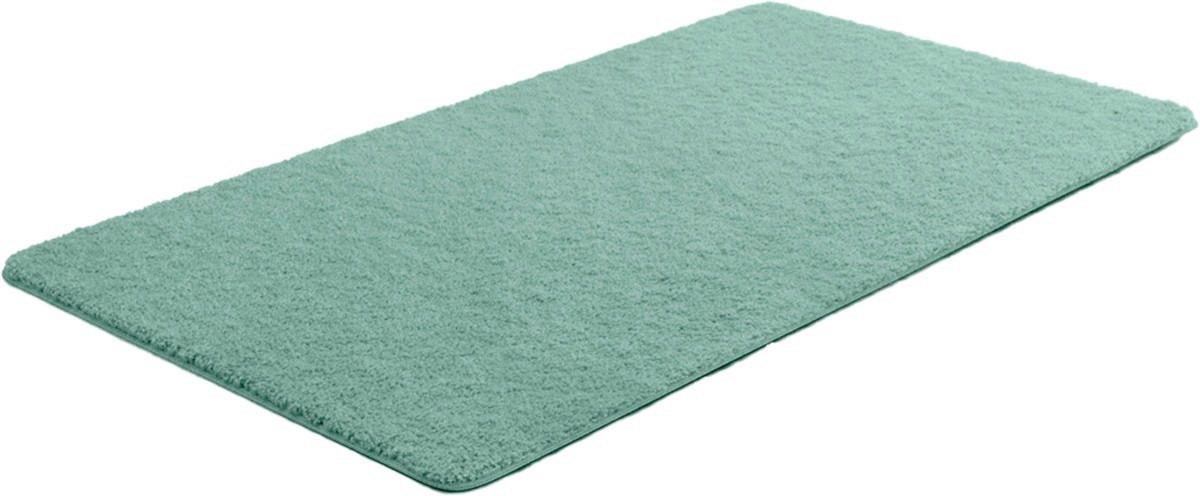 BADTEPPICH LANA Mintgrün 60/100 cm  - Mintgrün, Basics, Kunststoff/Textil (60/100cm) - Grund