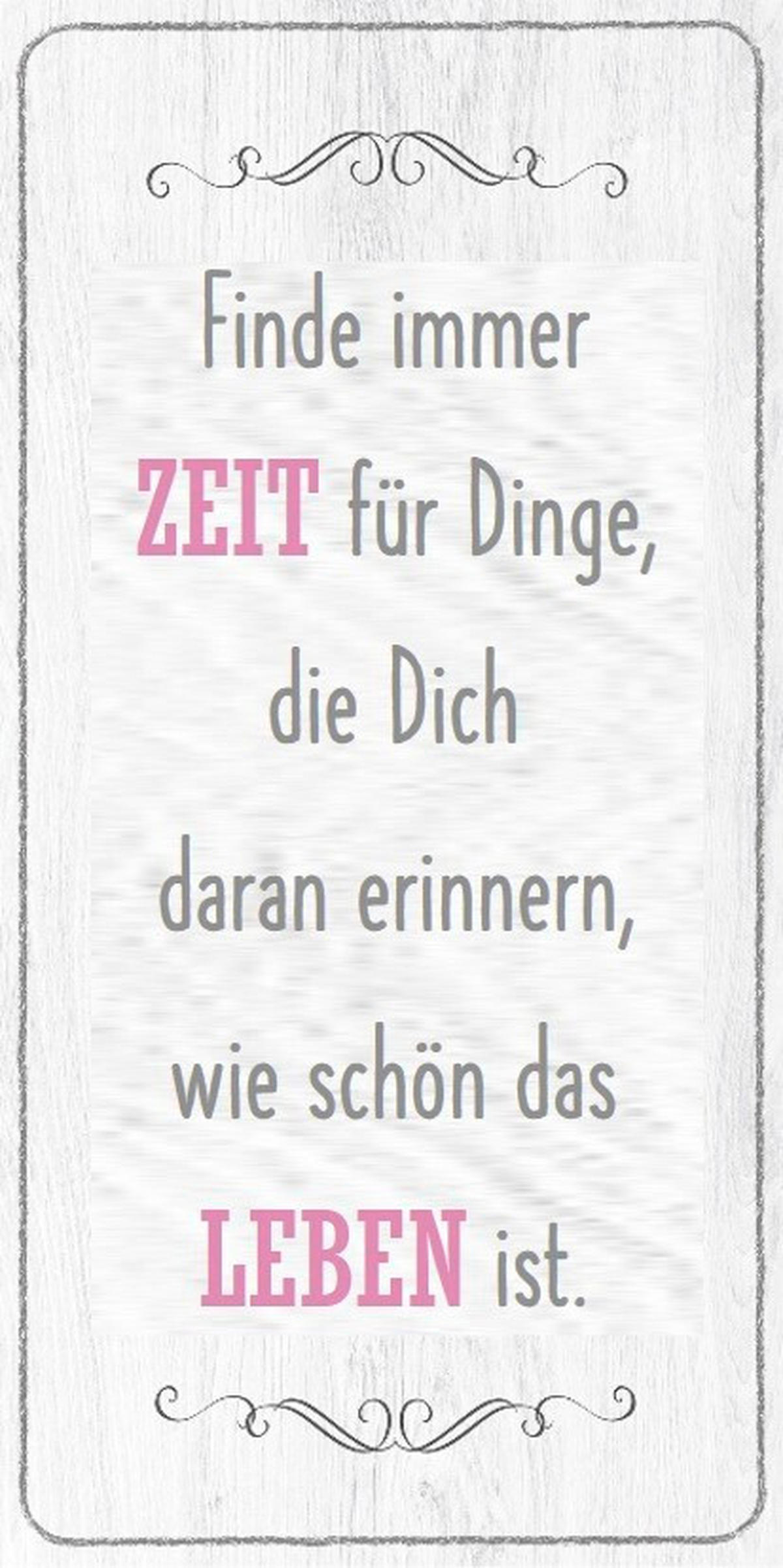 DEKOPANEEL Text  - Multicolor, Basics, Holz (20/40/0,3cm) - Euroart