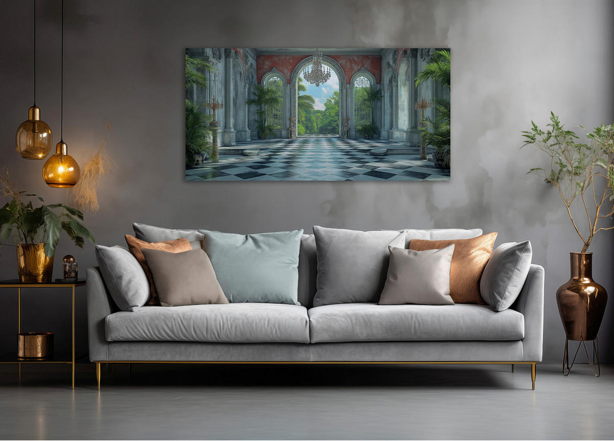 ALUMINIUMBILD 100/50/2 cm  - Multicolor, Basics, Metall (100/50/2cm)