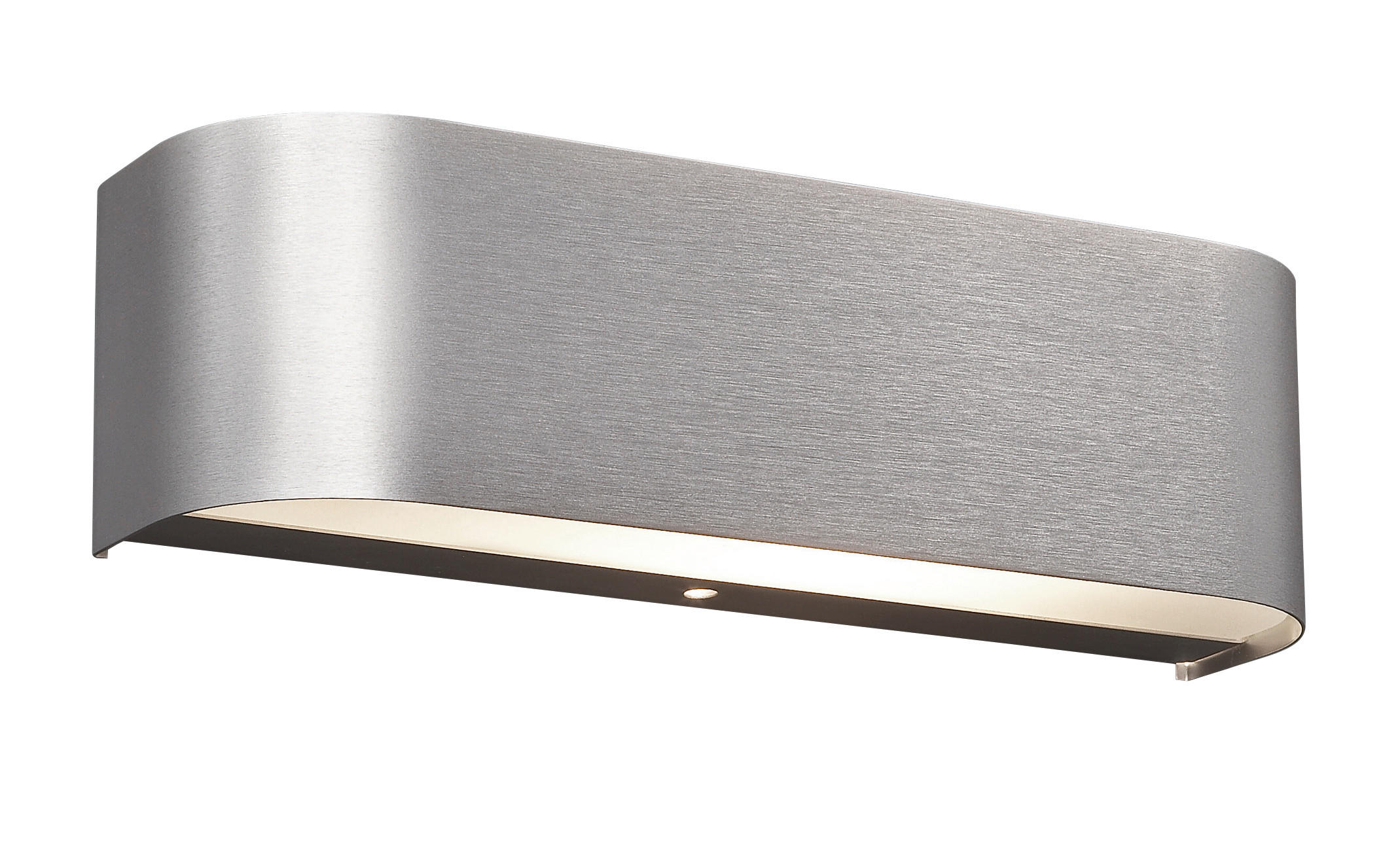 LED-WANDLEUCHTE - Weiss/Alufarben, Konventionell, Glas/Metall (6/30/8cm) - Trio Leuchten
