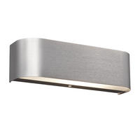 LED VÄGGLAMPA Adriano   - vit/aluminiumfärg, Klassisk, metall/glas (6/30/8cm) - Trio Leuchten
