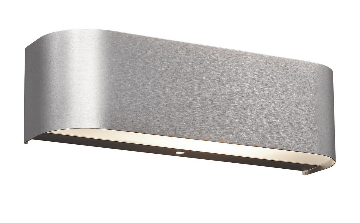 LED VÄGGLAMPA Adriano   - vit/aluminiumfärg, Klassisk, metall/glas (6/30/8cm) - Trio Leuchten