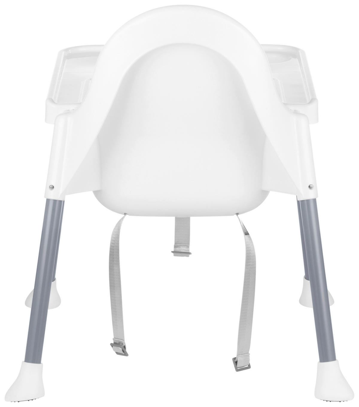 HOCHSTUHL  - Weiß/Grau, Basics, Kunststoff/Metall (64/56/87,5cm) - My Baby Lou