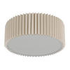 DECKENLEUCHTE  33/13 cm    - Naturfarben/Weiß, Basics, Kunststoff/Textil (33/13cm) - Globo