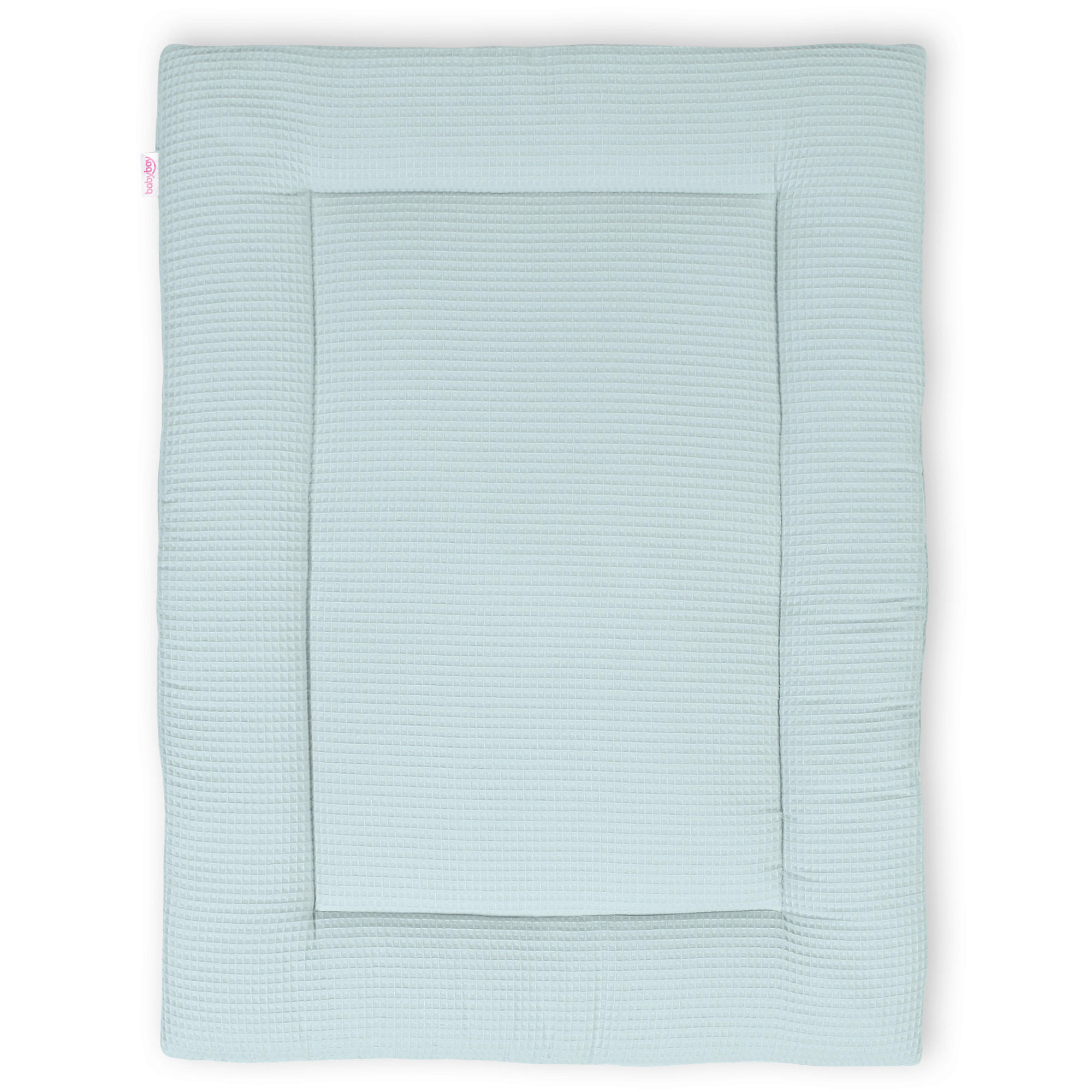Babybay Krabbeldecke Pastellblau 100x75 cm
