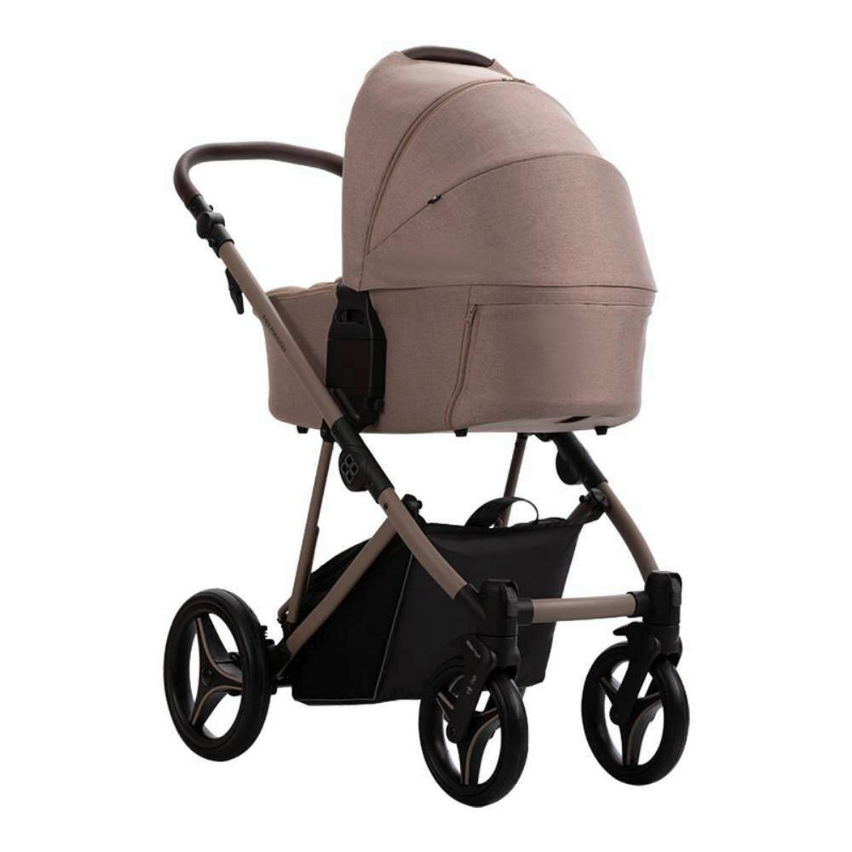 KOLICA ZA SPAVANJE   - boje pijeska, Basics, metal/tekstil (99/61/121cm) - BEBETTO