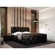BOXBETT 200/200 cm  in Schwarz  - Schwarz, KONVENTIONELL, Kunststoff/Textil (200/200cm) - Carryhome