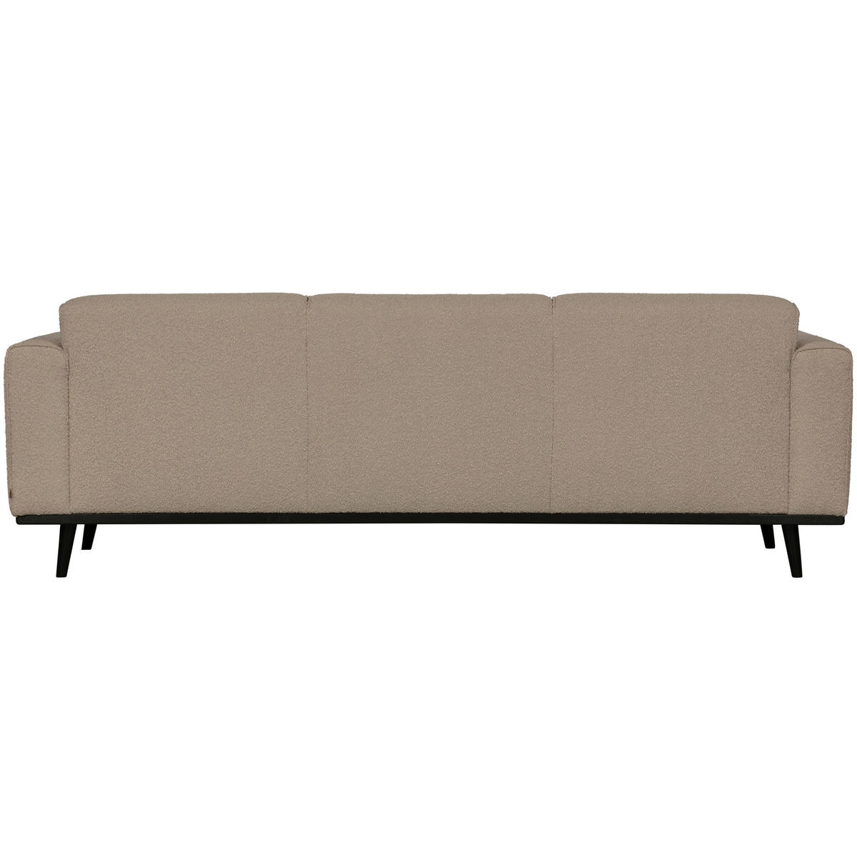 3-SITZER-SOFA Statement Bouclé Beige  - Beige, Design, Holz/Textil (230/77/93cm) - Livetastic