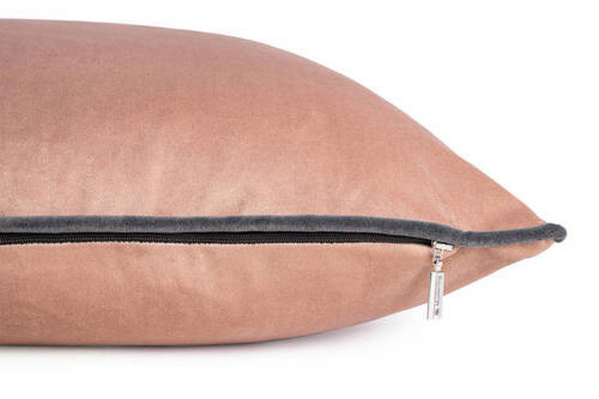 KISSENHÜLLE MR-CORNER 45/45 cm  - Altrosa/Rosa, Design, Textil (45/45cm) - Musterring