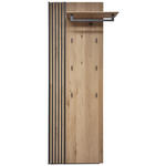 GARDEROBENPANEEL  in 79/196/35 cm  - Eichefarben, Design, Holz/Metall (79/196/35cm) - Johann Jakob