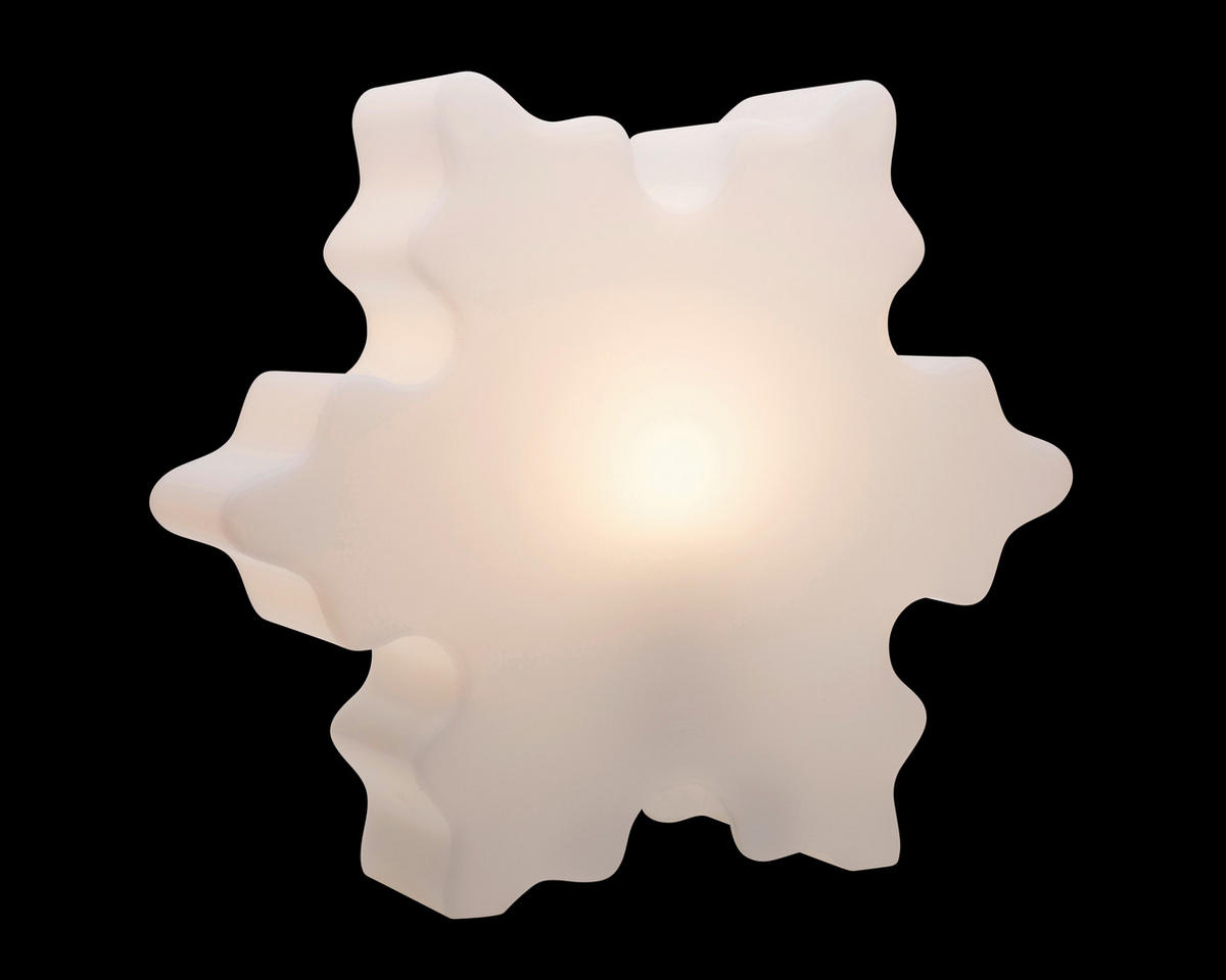 LED-DEKORATIONSLAMPA 39 cm  - vit, Basics, plast (39cm)