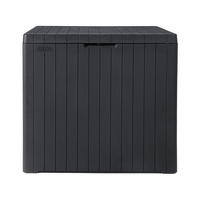 KISSENBOX 58/55/44 cm  - Anthrazit, Basics, Kunststoff (58/55/44cm)