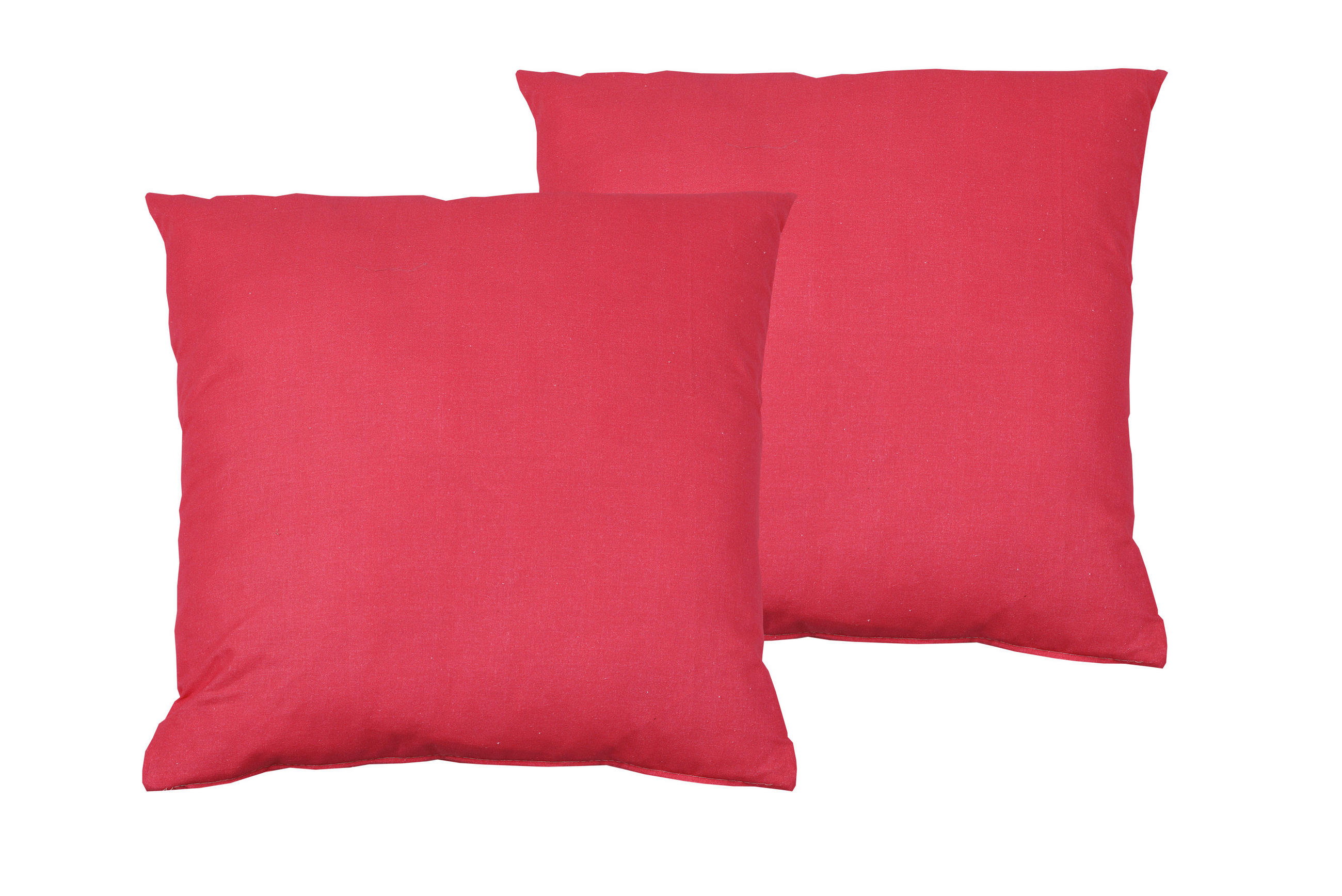 ZIERKISSENSET 2-teilig 48/48 cm  - Pink, Basics, Textil (48/48cm)