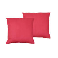 ZIERKISSENSET 2-teilig 48/48 cm  - Pink, Basics, Textil (48/48cm)