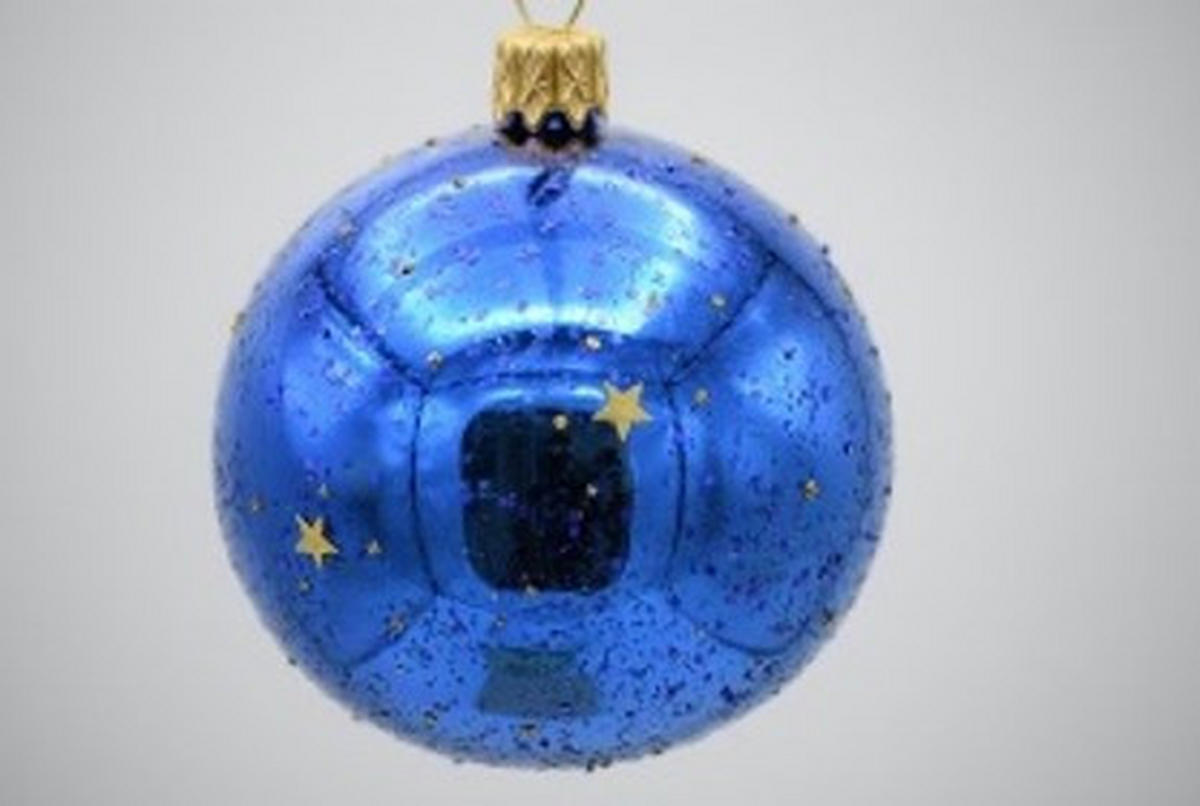 CHRISTBAUMKUGEL 7 cm  - Dunkelrot, Basics, Glas/Metall (7cm) - X-Mas