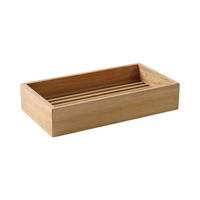 BADEWANNENABLAGE - Naturfarben/Teakfarben, Design, Holz (30/6/16cm) - Livetastic