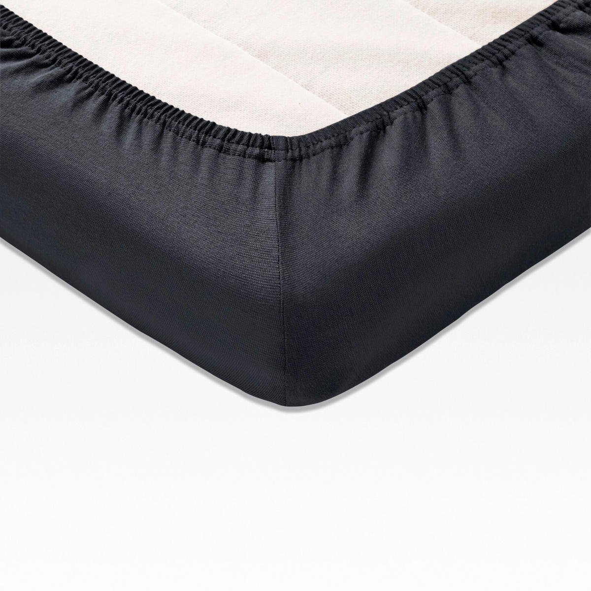 TOPPER-SPANNLEINTUCH 180-200/200 cm Jersey  - Grau, Basics, Textil (180-200/200cm) - Joop!