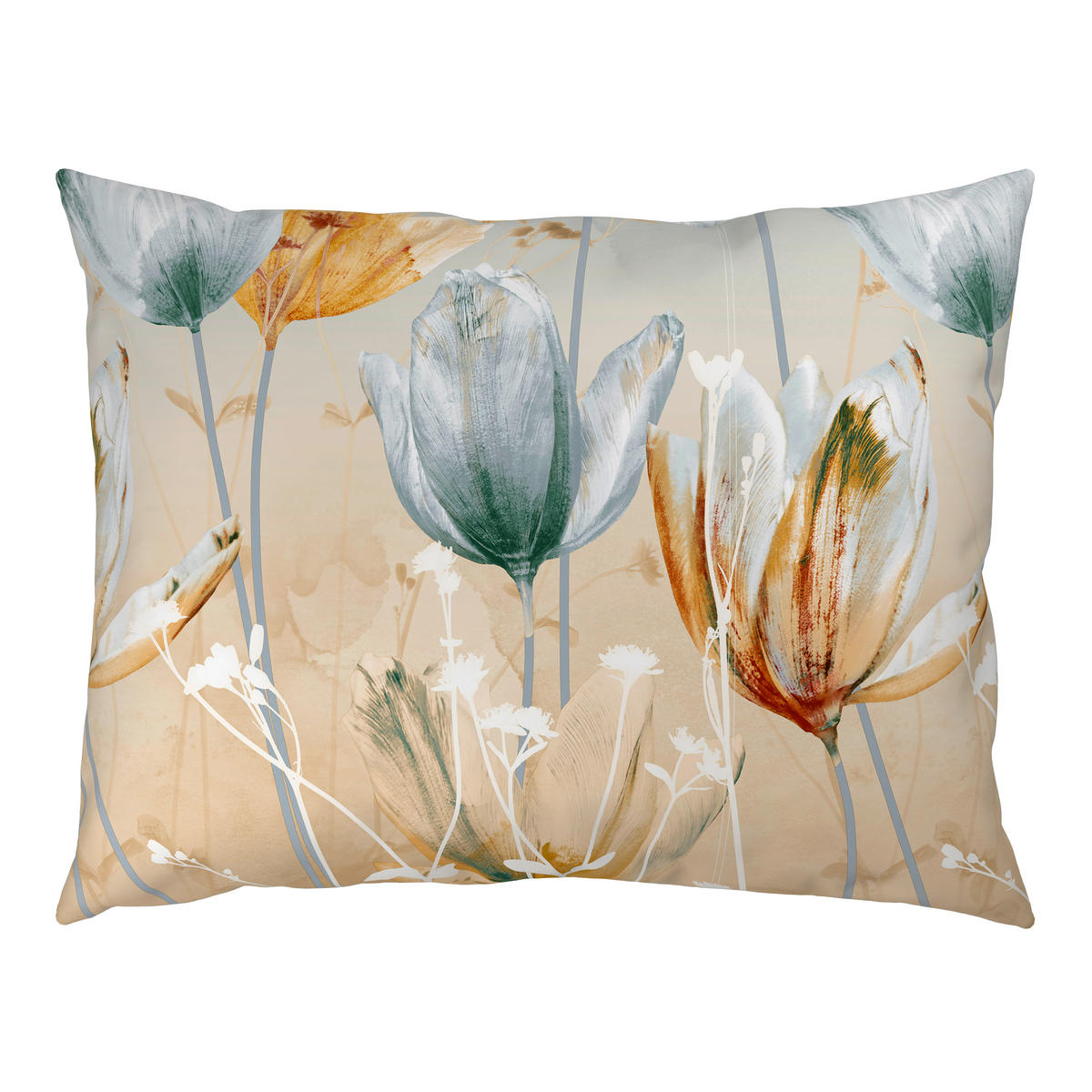 WENDEBETTWÄSCHE 2-teilig Satin, Flachgewebe 140/200 cm  - Hellgelb, Basics, Textil (140/200cm) - Esposa