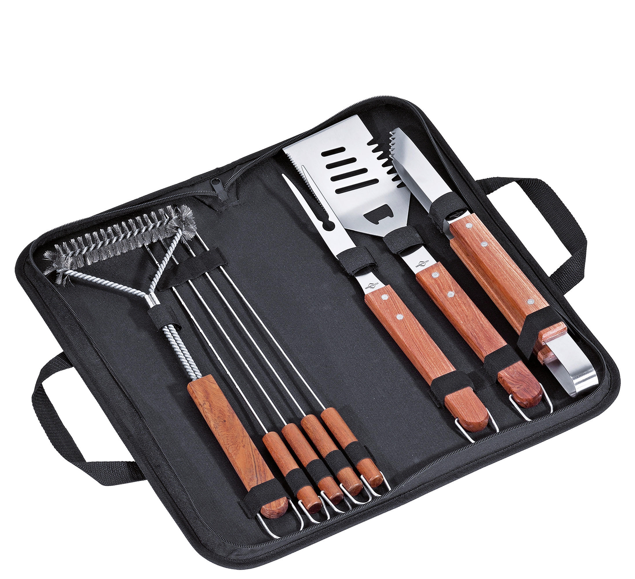 GRILLZUBEHÖR - Schwarz, Basics, Leder/Kunststoff (48,5/24,5/6,5cm) - KÜCHENPROFI